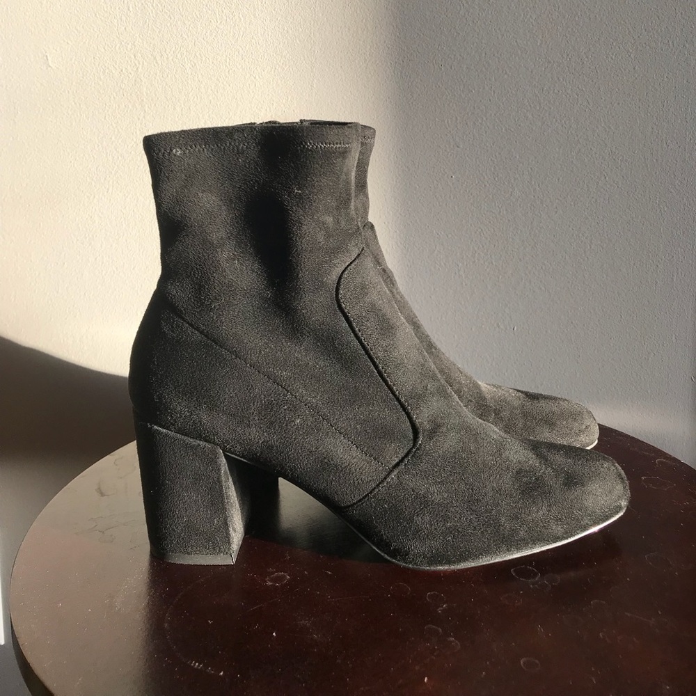 ZARA Elastic High Heel Ankle Boot